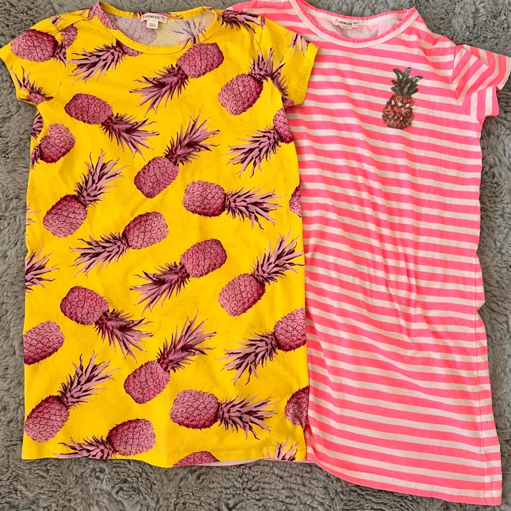 Colorful Pineapple Print Dresses